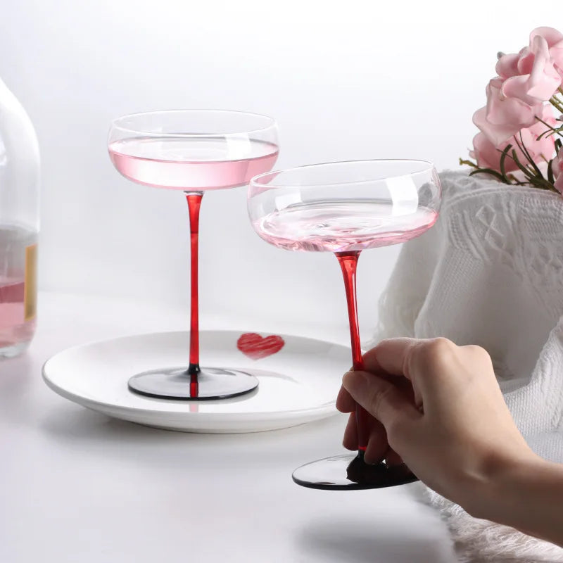 Arte artesanal japonesa design vidro de vinho arte caixa de presente de madeira copo de uísque mt. Copo de snifter de brandy irregular da montanha Fuji