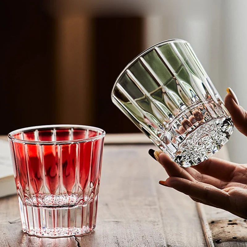 Colorido Star Mangle Rock Drinkware, Copos de água para Party Wine, Decoração de casa, Vidro cristal luxuoso, 200ml