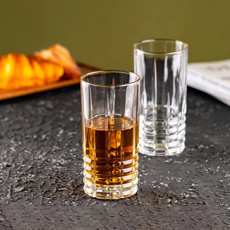 Luxo Modern Wine Glasses, Whisky Cup, Suco, Leite, Cocktail Drinkware, Transparente, Doméstico, Festa, 11oz, 14oz