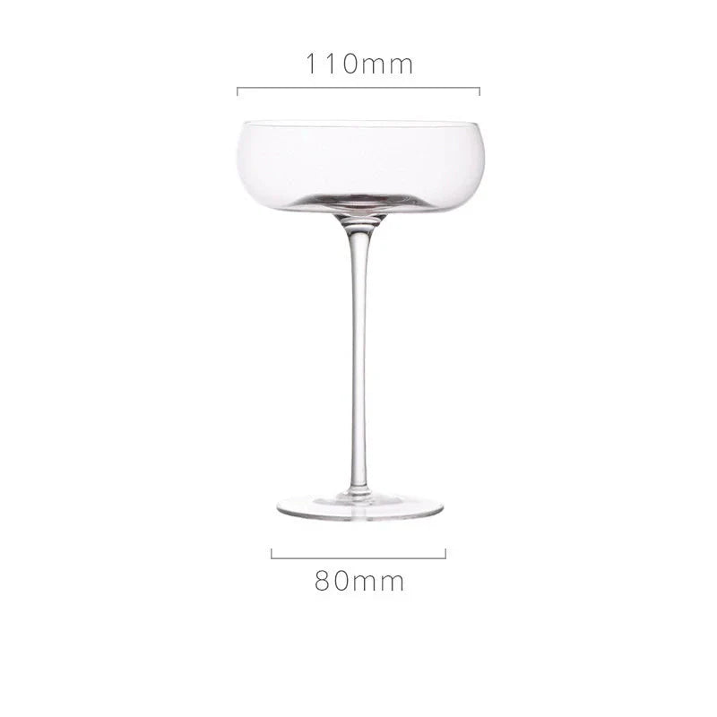 Arte artesanal japonesa design vidro de vinho arte caixa de presente de madeira copo de uísque mt. Copo de snifter de brandy irregular da montanha Fuji