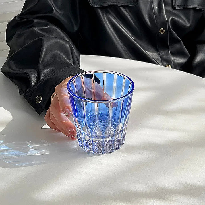 Colorido Star Mangle Rock Drinkware, Copos de água para Party Wine, Decoração de casa, Vidro cristal luxuoso, 200ml
