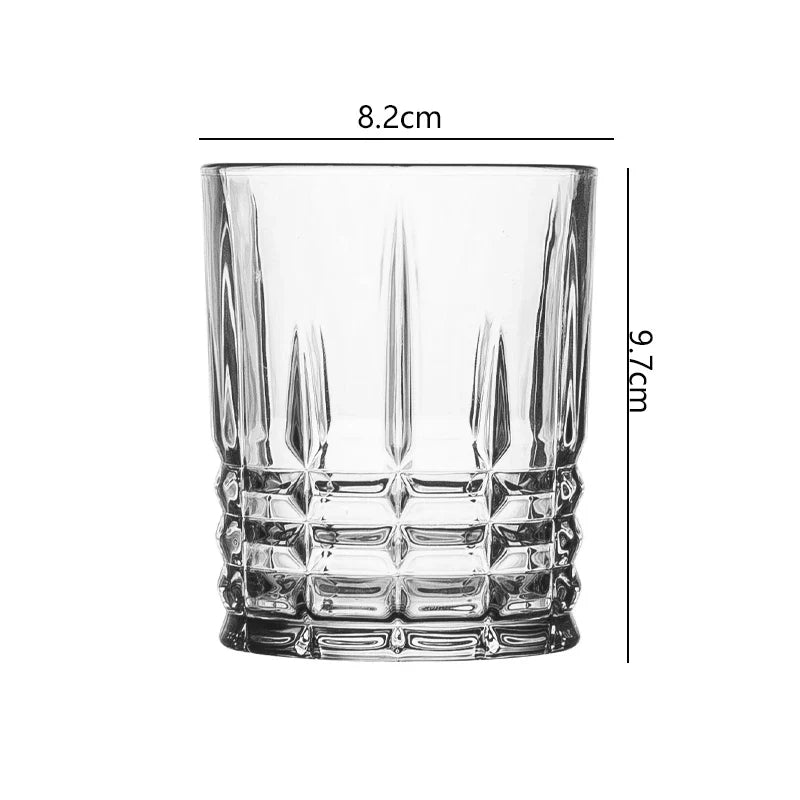 Luxo Modern Wine Glasses, Whisky Cup, Suco, Leite, Cocktail Drinkware, Transparente, Doméstico, Festa, 11oz, 14oz