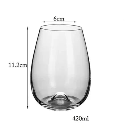 Copos De Vinho Stemless, Copos, Copo De Água De Vidro, Copo De Cocktail, Copo De Uísque, Gin Stemless