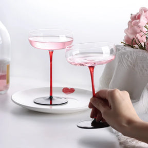 Arte artesanal japonesa design vidro de vinho arte caixa de presente de madeira copo de uísque mt. Copo de snifter de brandy irregular da montanha Fuji