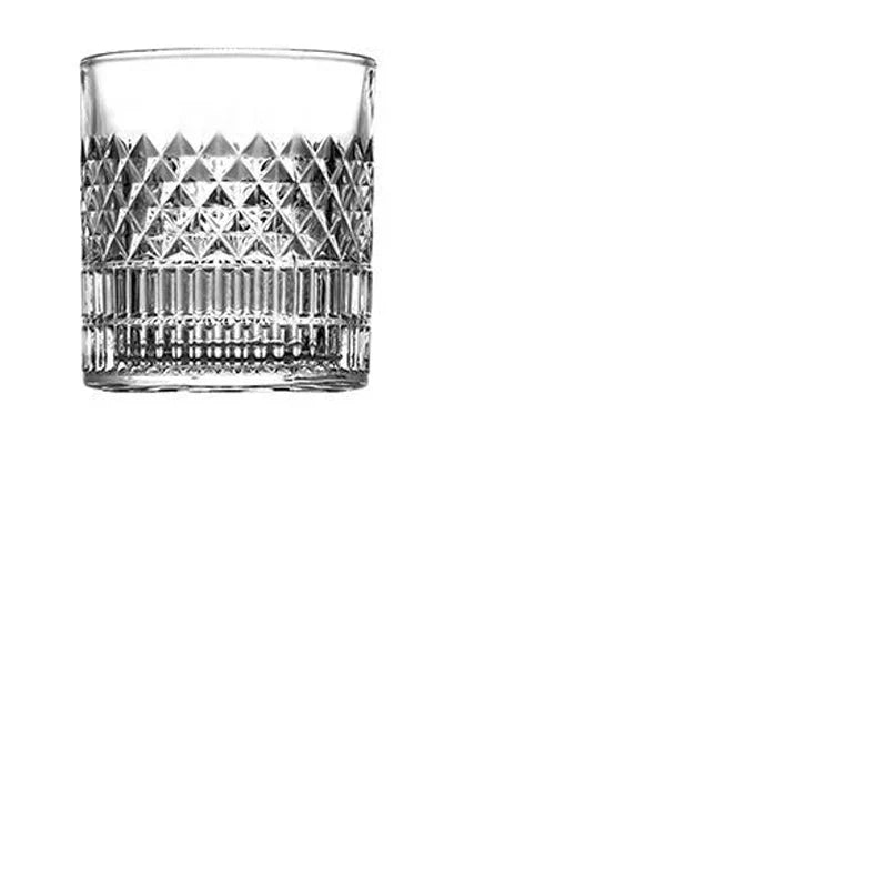 1/2/3/4 pçs copos 335ml copo de uísque transparente para festa/casa/bar copo de vinho de vidro de cristal europeu atacado copos caneca copo de cerveja