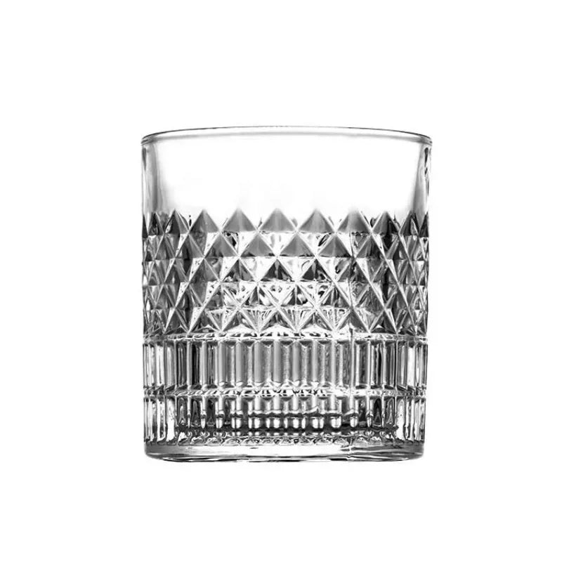 1/2/3/4 pçs copos 335ml copo de uísque transparente para festa/casa/bar copo de vinho de vidro de cristal europeu atacado copos caneca copo de cerveja