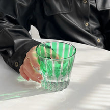 Colorido Star Mangle Rock Drinkware, Copos de água para Party Wine, Decoração de casa, Vidro cristal luxuoso, 200ml