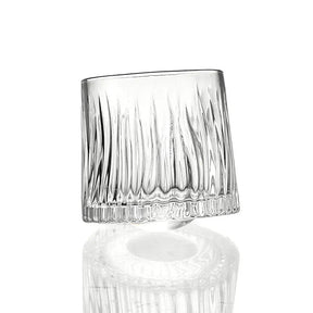 Copo de uísque estrangeiro vidro de vinho luz de cristal luxo high-end sofisticado ligeiramente dicas girando mistura vidro acampamento