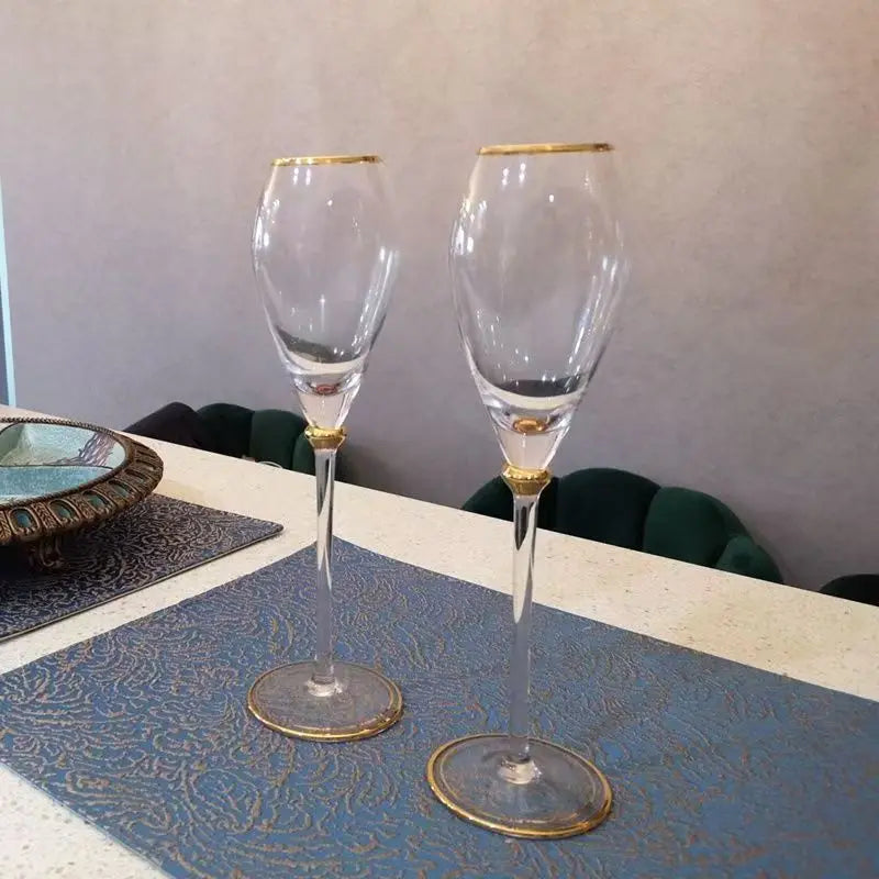 2 pçs phnom penh copo de champanhe vidro de vinho tinto banquete restaurante casa armário de vinho mesa de jantar modelo decoração do quarto tribunal copo