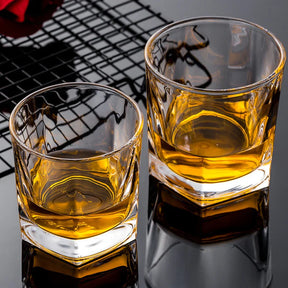 Copos de vinho transparente, fundo pentagonal, copos de café, garrafa de água, copos domésticos, 270ml 300ml 370ml, 3pcs, 1pc