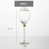 1-6 pçs copo de vidro de cocktail cristal criativo champanhe copos de vinho tinto copos phnom cálice presentes para festa de casamento decoração de casa