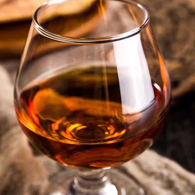 Conjunto De Vidro De Vinho Tinto Transparente, Copo De Uva, Copos De Vodka De Champanhe, Caneca De Conhaque, Brandy Cálice, Transparente Drinkware Presente, 2pcs