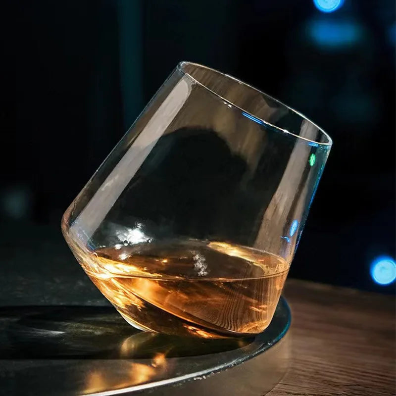 530ml criativo copo de uísque vidro giratório personalizado vinho estrangeiro brandy copos luxuoso espíritos gelados caneca drinkware