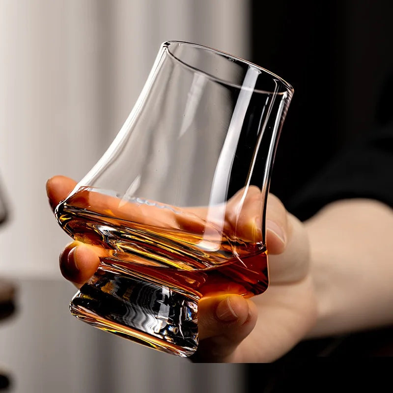 Copo de vidro de uísque de cristal, copos de vinho, canecas para licor, escocês, bebida bourbon, copos para beber, utensílios de cozinha para casa, 1-6 peças