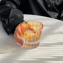 Colorido Star Mangle Rock Drinkware, Copos de água para Party Wine, Decoração de casa, Vidro cristal luxuoso, 200ml