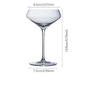 CRISON MT1301 CRISON MT1301 Bar de vidro de cristal Bartender Cocktail Cup Martini Cup Cosmopolitan Manhattan Daiquiri vidro