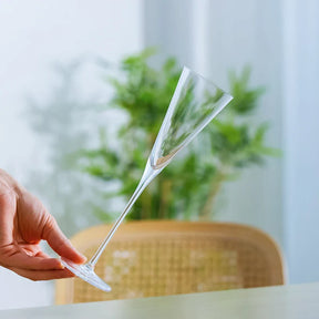 CRISON CP8203 Vidro Martini em forma de V Vidro de cristal Estilo japonês Copo de coquetel Copo de champanhe para utensílios de bar domésticos