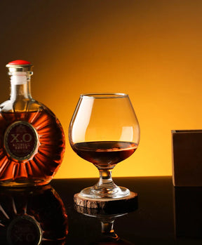 Copo de vinho de pés curtos de brandy pequeno, copo de vinho tinto, copo de cerveja, uso doméstico