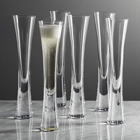 Conjunto de vidro champanhe cristal para mulheres, Copo de vinho doce, Vinho banquete, Bebida feminina, Bar Juice Cup