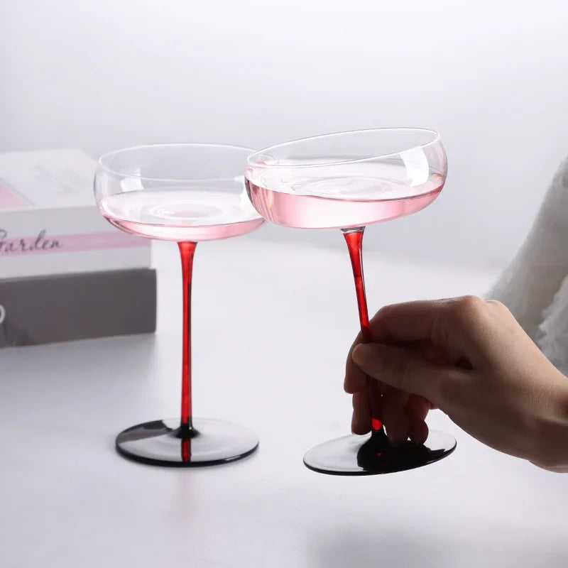 Arte artesanal japonesa design vidro de vinho arte caixa de presente de madeira copo de uísque mt. Copo de snifter de brandy irregular da montanha Fuji
