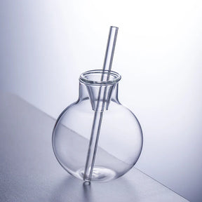 Inmeet bar artesanal, utensílios de coquetel fumés, produtos vidreiros de alto borosilicato, óculos redondos criativos de vidro para mixologia