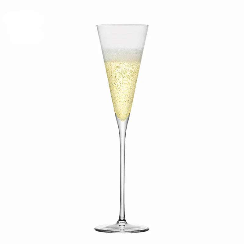 CRISON CP8203 Vidro Martini em forma de V Vidro de cristal Estilo japonês Copo de coquetel Copo de champanhe para utensílios de bar domésticos