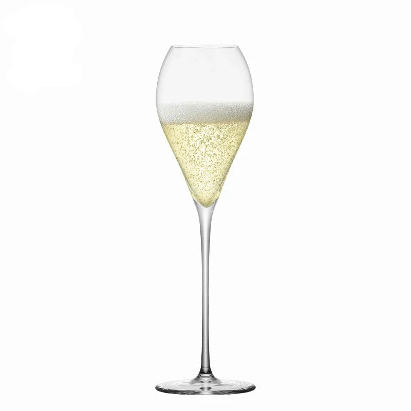crison CP8207 Copo de champanhe de vidro de cristal feito à mão para bar bartender coquetel suprimentos para festa de casamento copo de vidro