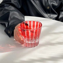 Colorido Star Mangle Rock Drinkware, Copos de água para Party Wine, Decoração de casa, Vidro cristal luxuoso, 200ml