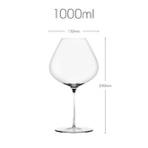 França Sydonios Estilo Luxo Copo Borgonha Cristal Feito à Mão Copo de Vinho Extremamente Fino Aroma Ampliar Cálice