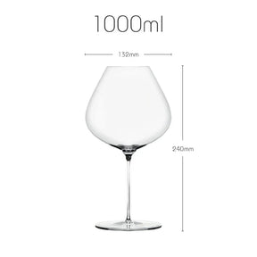 França Sydonios Estilo Luxo Copo Borgonha Cristal Feito à Mão Copo de Vinho Extremamente Fino Aroma Ampliar Cálice