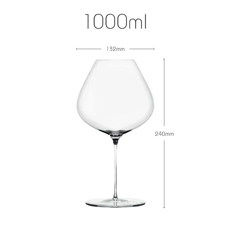 França Sydonios Estilo Luxo Copo Borgonha Cristal Feito à Mão Copo de Vinho Extremamente Fino Aroma Ampliar Cálice