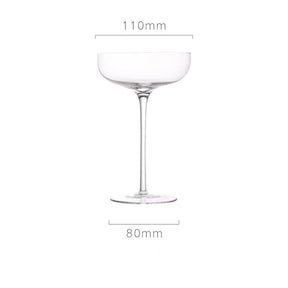 Arte artesanal japonesa design vidro de vinho arte caixa de presente de madeira copo de uísque mt. Copo de snifter de brandy irregular da montanha Fuji