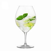 Crison WG9301 Copo de vinho de pés curtos e finos de vidro de cristal estilo japonês Copo de coquetel vermelho e branco