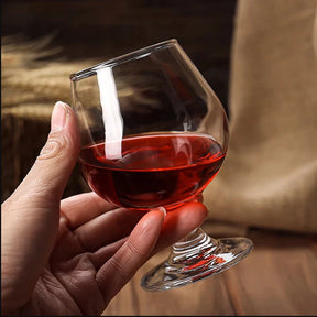 Conjunto De Vidro De Vinho Tinto Transparente, Copo De Uva, Copos De Vodka De Champanhe, Caneca De Conhaque, Brandy Cálice, Transparente Drinkware Presente, 2pcs