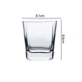 235ml 4 pçs conjunto cerveja brandy copos de vinho estrangeiro cristal europeu uísque vidro transparente drinkware licor cálice copo bebida
