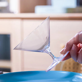 CRISON DWF05 Copo de coquetel de cristal de pés curtos estilo japonês Martini Cosmopolitan Daiquiri Glass para bebidas mistas