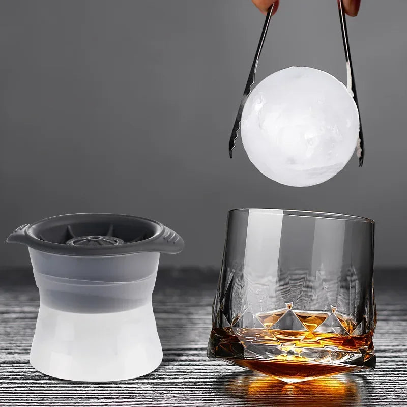 Novo criativo grosso cristal uísque tumbler vidro girando topos design martelo copos de vinho brandy copo wineglass