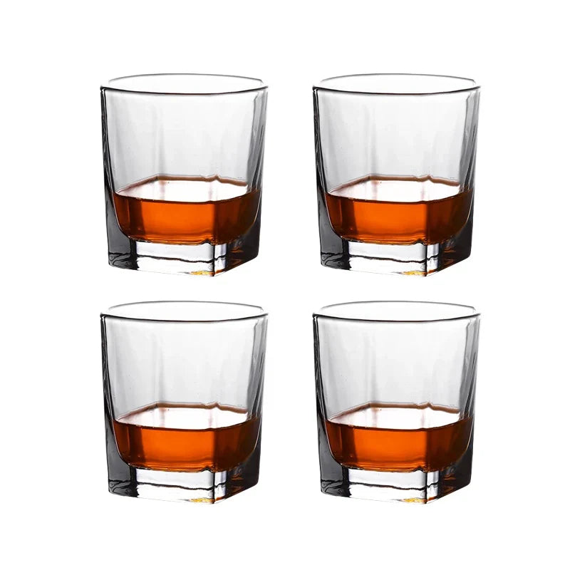 235ml 4 pçs conjunto cerveja brandy copos de vinho estrangeiro cristal europeu uísque vidro transparente drinkware licor cálice copo bebida