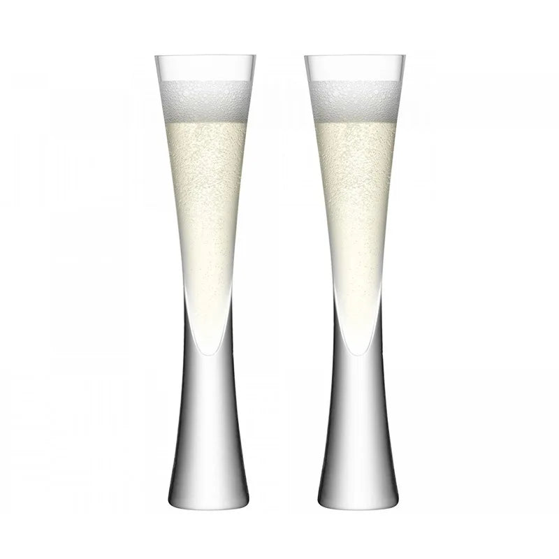 Conjunto de vidro champanhe cristal para mulheres, Copo de vinho doce, Vinho banquete, Bebida feminina, Bar Juice Cup