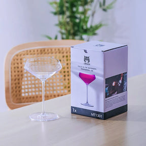 CRISON MT1301 CRISON MT1301 Bar de vidro de cristal Bartender Cocktail Cup Martini Cup Cosmopolitan Manhattan Daiquiri vidro