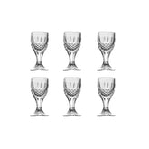 15ml 6 pçs/12 pçs conjunto de vidro tiro doméstico pequena capacidade vidro espíritos copo transparente licor cálice luz utensílios vinho luxo