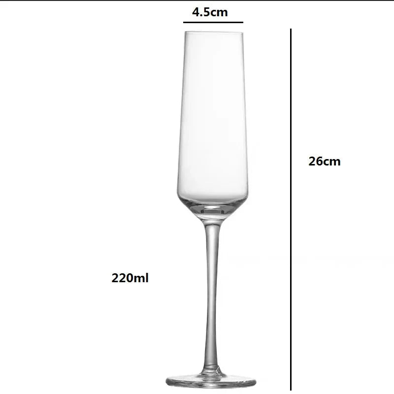 Copo de café de vidro de cristal de pé alto, caneca de leite resistente ao calor, copo de água sênior, leite, cerveja, suco, chá, vinho