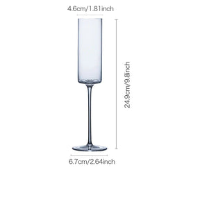 CRISON CP8202 Copo de cristal em forma de flauta Champanhe Copo de vinho Bar Bartender Cocktail Vidro Fontes para festa de casamento Vidro doméstico