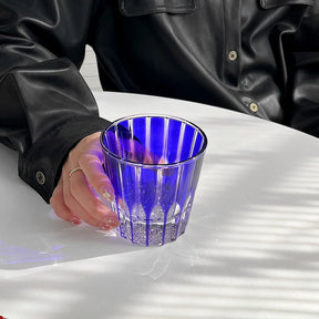 Colorido Star Mangle Rock Drinkware, Copos de água para Party Wine, Decoração de casa, Vidro cristal luxuoso, 200ml