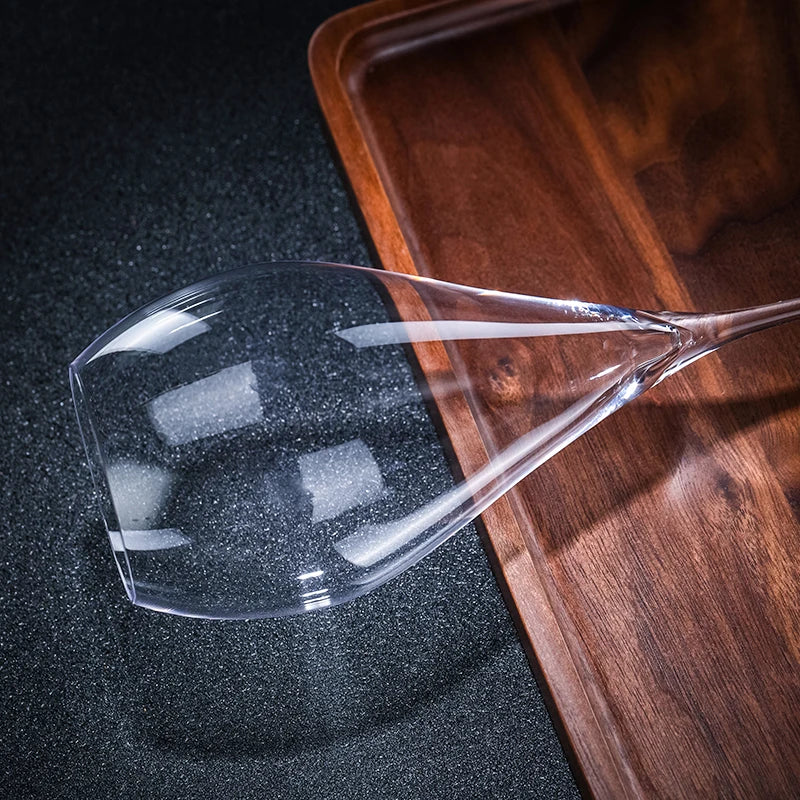 crison CP8207 Copo de champanhe de vidro de cristal feito à mão para bar bartender coquetel suprimentos para festa de casamento copo de vidro