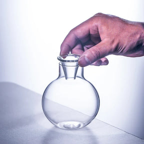 Inmeet bar artesanal, utensílios de coquetel fumés, produtos vidreiros de alto borosilicato, óculos redondos criativos de vidro para mixologia