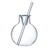 Inmeet bar artesanal, utensílios de coquetel fumés, produtos vidreiros de alto borosilicato, óculos redondos criativos de vidro para mixologia