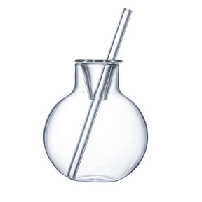 Inmeet bar artesanal, utensílios de coquetel fumés, produtos vidreiros de alto borosilicato, óculos redondos criativos de vidro para mixologia