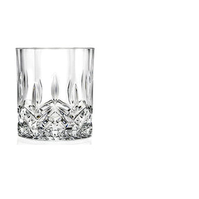 6 pces/4 pces/2 pces/1 pces copo de uísque vidro de cristal 230ml copo de vinho transparente drinkware para bar/casa copos de espírito copo de água em relevo