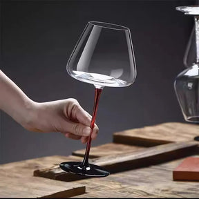 Copos de cristal de luxo borgonha copo de vinho casa acampamento festa champanhe suco vinho beber copo vidro cozinha barra ferramentas 2 pçs